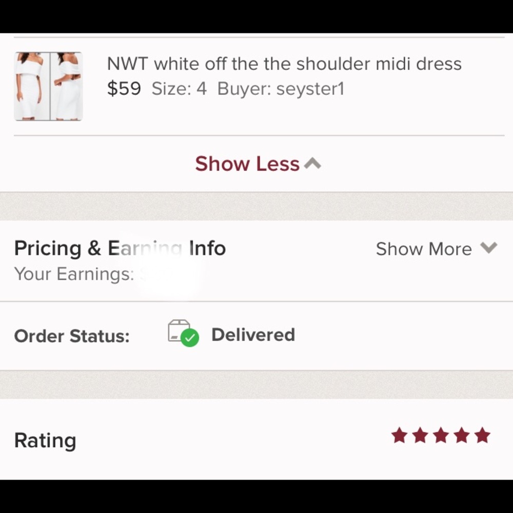 1 LEFT! NWT ASOS white off the shoulder midi dress - Picture 4 of 5